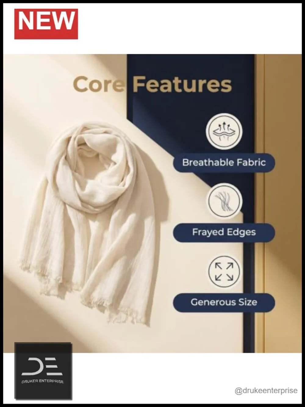 Lightweight Solid Color Soft Cotton Linen Fashion Scarf Shawl Wrap